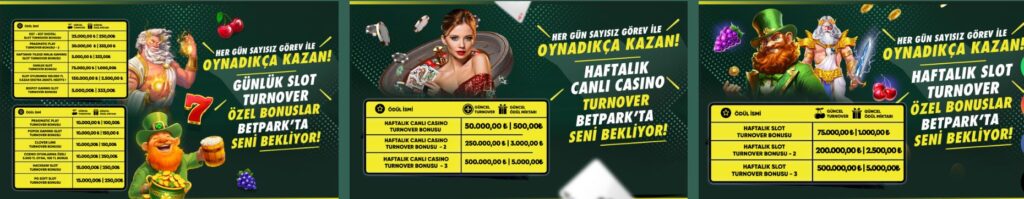 betpark bonus kazan