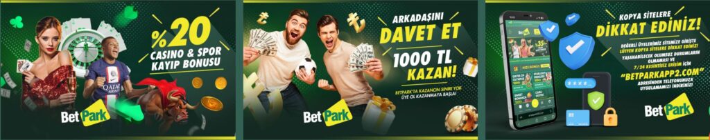 betpark davet bonusu